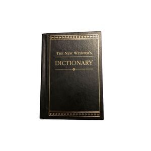 BOOK Webster's New Pocket Dictionary Your Essential Guide